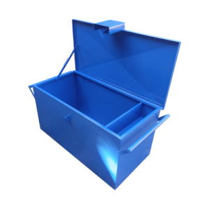 Caja metálica transportadora